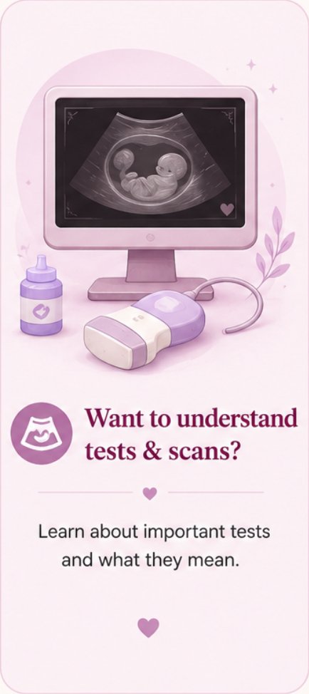 Pregnancy tests and ultrasound